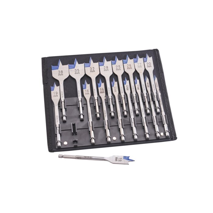 Irwin 17 piece flat bit hot sale set