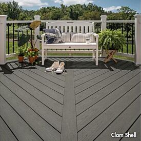 Trex Enhance Comp Deck - Clam Shell 140x25mmx4.88m Grooved