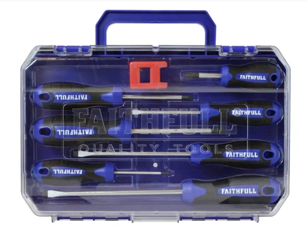 Faithfull shop screwdriver set