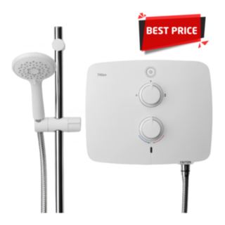 Triton T90ER 9kW Pumped Electric Shower - White