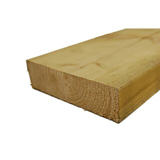 Treated Rough White Deal Timber C16 150 x 44mm x 4.8m