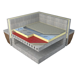 Unilin Thin-R XT/PR_UF PIR Floor Insulation Board 2400 x 1200 x 25mm