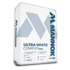 Mannok Ultra White Cement 25kg (Cimsa)