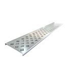 Satus Fence Diamond Holes Gate Trellis Panel 1200mm Goosewing Grey