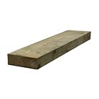 4.8m 225mm X 75mm Rough Timber C16 Treated En14081 (16' 9 X 3)