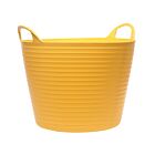 Faithfull 42l H/D Polyethylene Flex Tub  Yellow