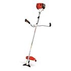 Proplus Petrol Brushcutter 43cc Double Handle Straight Shaft