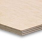 Hardwood Faced Pop Core Plywood 2440x1220x12mm  En 636-2 / 314-2  Ce2+