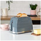 Russell Hobbs Honeycomb Toaster 2Sl Grey