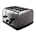 Russell Hobbs Polished and Brushed 4 Slice Toaster