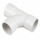 White Waste Tee 90d X 40mm (11/2