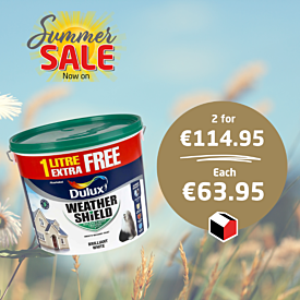 Dulux Weathershield Brilliant White 11L
