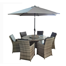 Anfi 6-Seater Garden Furniture Set
