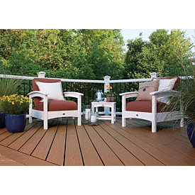 Trex Enhance Comp Deck - Beach Dune 140x25mmx4.88m Grooved 