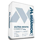 Mannok Ultra White CEM I 52.5R Cement 25kg