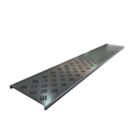 Satus Fence Diamond Holes Gate Trellis Panel 1200mm Merlin Grey