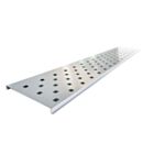 Satus Fence Square Holes Trellis Panel 1780 x 300mm Goosewing Grey