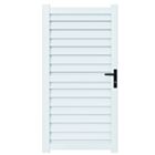 Satus Fence Fully Assembled Garden Gate 900mm x 1765mm Goosewing Grey