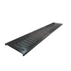 Satus Fence Vertical Lines Trellis Panel 1780 x 300mm Anthracite Grey