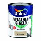 Dulux Weathershield Smooth Masonry Paint Claystone 5L