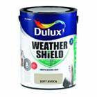 Dulux Weathershield Smooth Masonry Paint Soft Avoca 5L