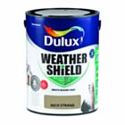 Dulux Weathershield Smooth Masonry Paint Inch Strand 5L