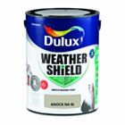 Dulux Weathershield Smooth Masonry Paint Knock Na Ri 5L