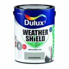 Dulux Weathershield Smooth Masonry Paint Goosewing 5L