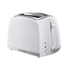 Russell Hobbs Honeycomb Toaster 2 Slice White