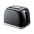 Russell Hobbs Honeycomb Toaster 2 Slice Black