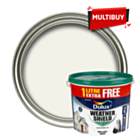 Dulux Weathershield Smooth Masonry Paint Brilliant White 11L
