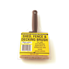 Mark John Shed, Fence & Decking Brush 10cm x 4cm