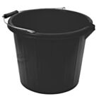 Corry's 3 Gallon Black Plastic Bucket