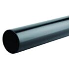 Kalsi Round Black Downpipe 68mm 4m