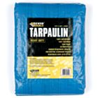 Everbuild Heavy Duty Blue Tarpaulin 12ft x 18ft 120gsm