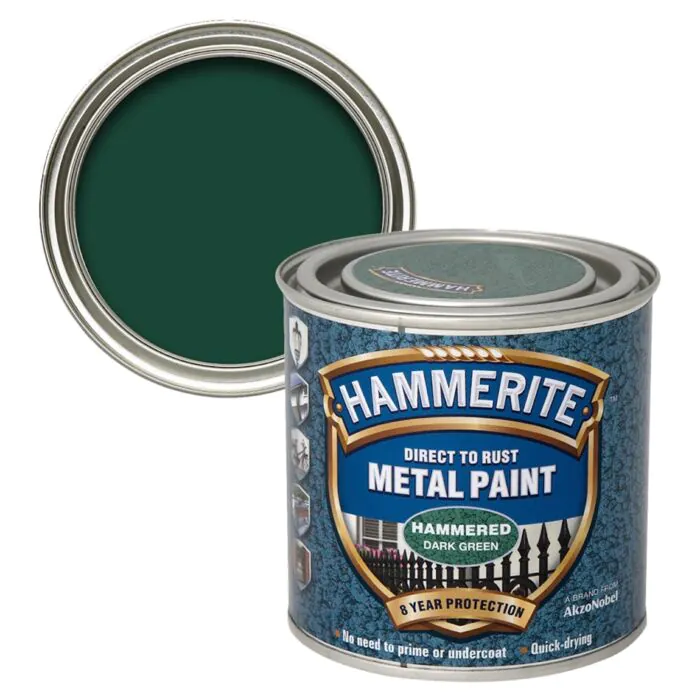 Hammerite Metal Paint Hammered Dark Green 2.5L TJOMAHONY.i