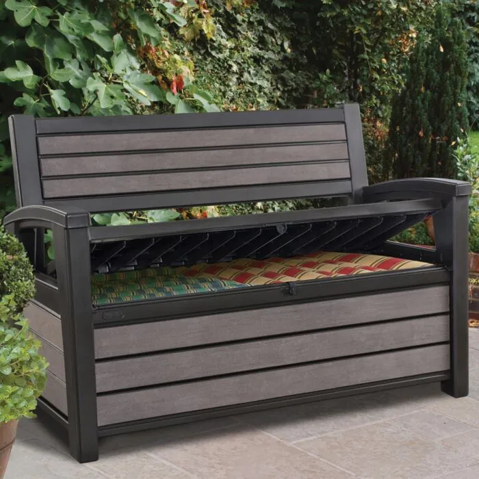 Keter bench with storage best sale