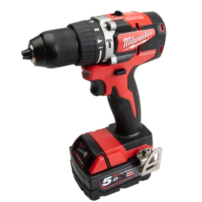 Milwaukee 18v Brushless Combi Drill With 1 X 5.0ah Li Ion Ba